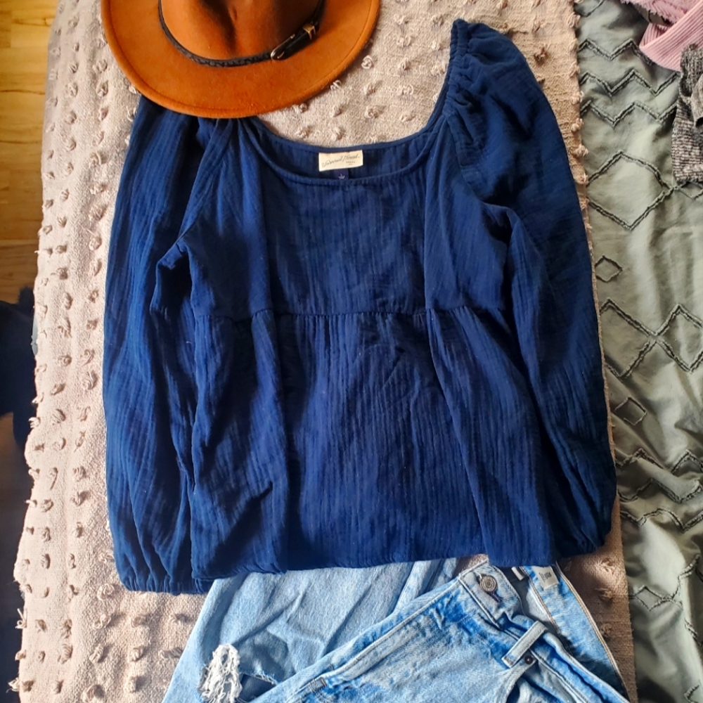 Navy blouse from Target